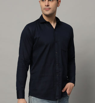 Timeless Tailored | Solid Colored Cotton Shirt | BREATHABLE & COMFY