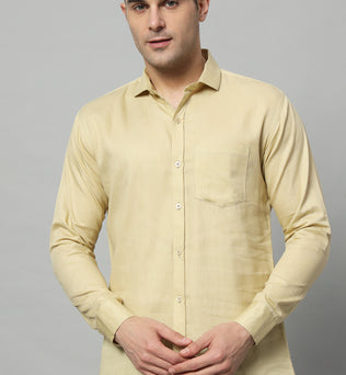 Timeless Tailored | Solid Colored Cotton Shirt | BREATHABLE & COMFY