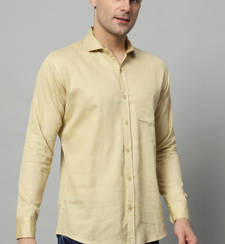 Timeless Tailored | Solid Colored Cotton Shirt | BREATHABLE & COMFY