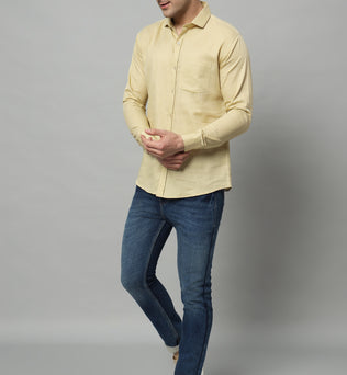 Timeless Tailored | Solid Colored Cotton Shirt | BREATHABLE & COMFY