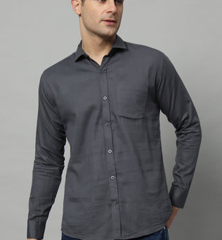 Timeless Tailored | Solid Colored Cotton Shirt | BREATHABLE & COMFY