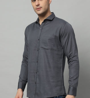 Timeless Tailored | Solid Colored Cotton Shirt | BREATHABLE & COMFY