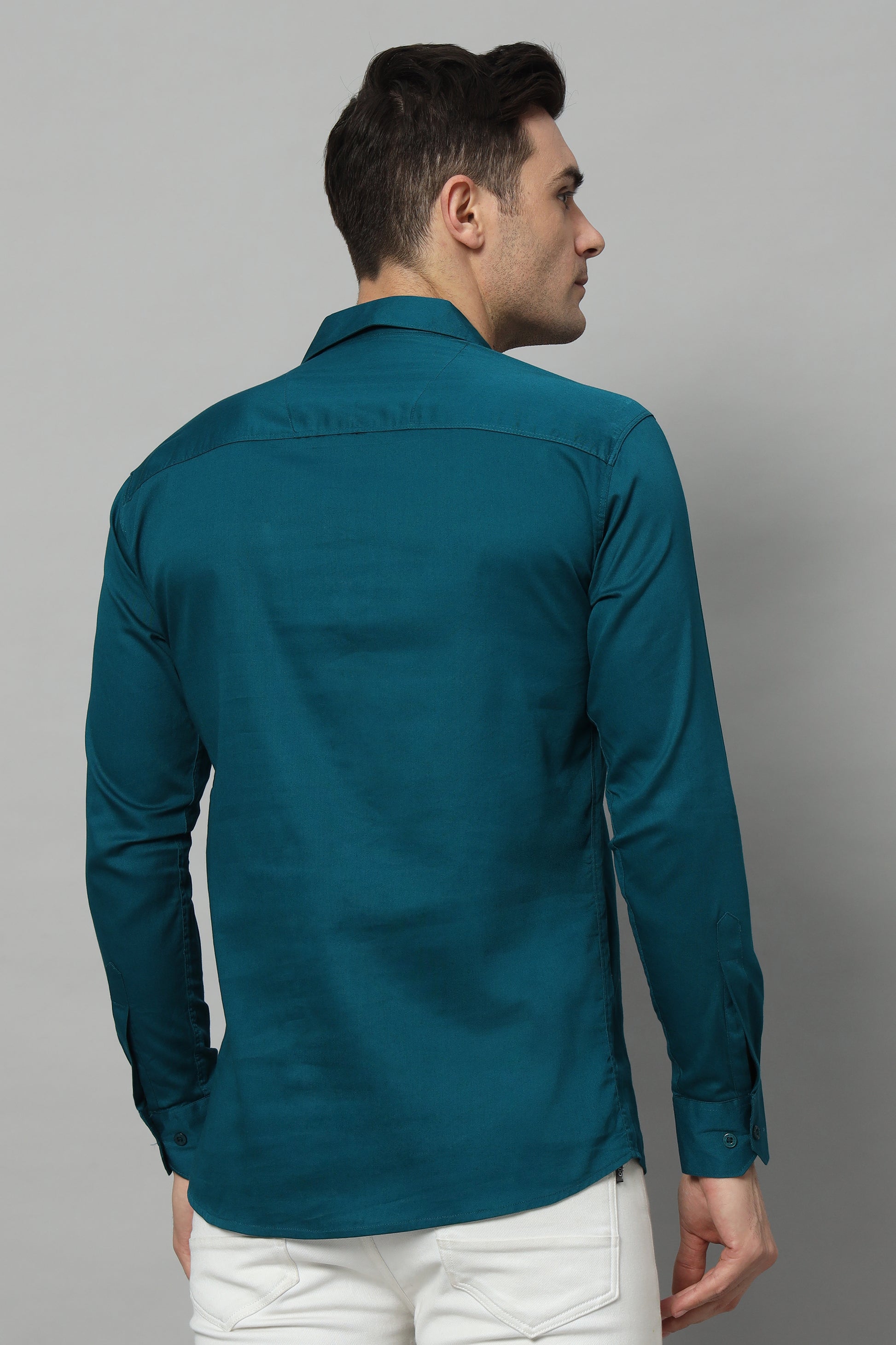 SIDEPATCH POCKET TEAL BLUE