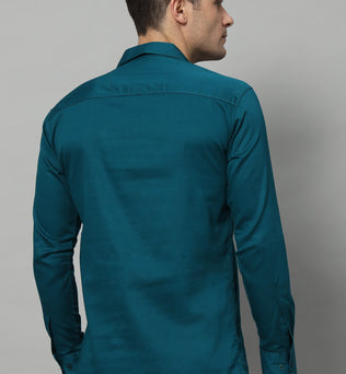 SIDEPATCH POCKET TEAL BLUE