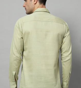 Timeless Tailored | Solid Colored Cotton Shirt | BREATHABLE & COMFY