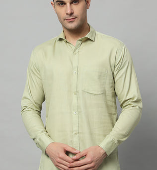 Timeless Tailored | Solid Colored Cotton Shirt | BREATHABLE & COMFY