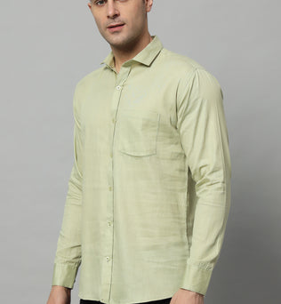 Timeless Tailored | Solid Colored Cotton Shirt | BREATHABLE & COMFY