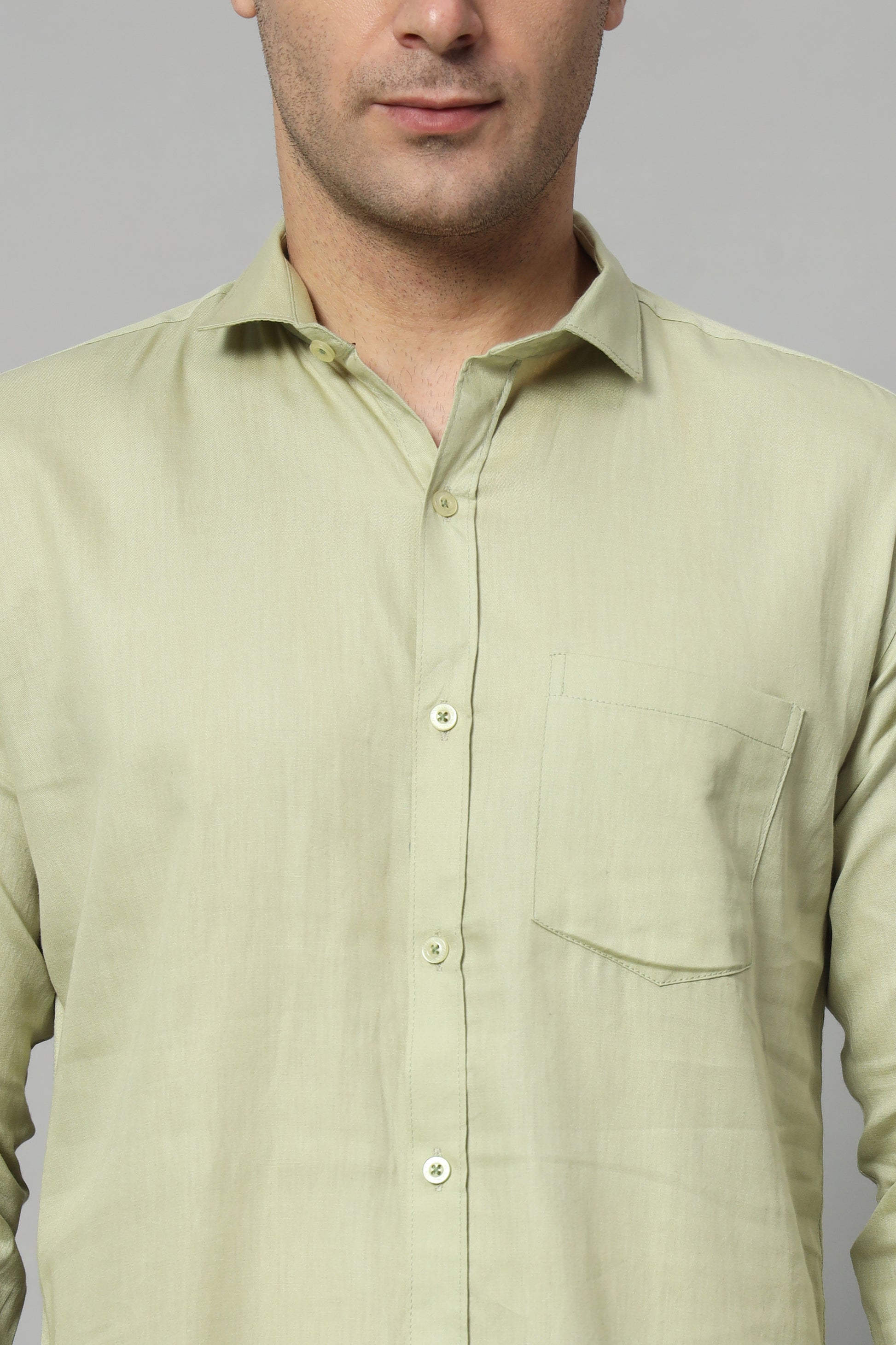 Timeless Tailored | Solid Colored Cotton Shirt | BREATHABLE & COMFY