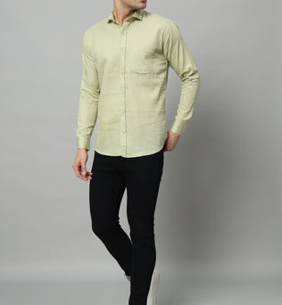 Timeless Tailored | Solid Colored Cotton Shirt | BREATHABLE & COMFY