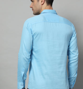 Timeless Tailored | Solid Colored Cotton Shirt | BREATHABLE & COMFY