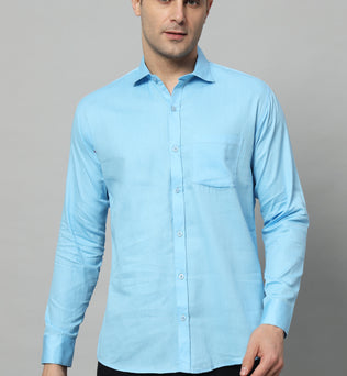 Timeless Tailored | Solid Colored Cotton Shirt | BREATHABLE & COMFY