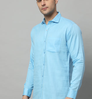 Timeless Tailored | Solid Colored Cotton Shirt | BREATHABLE & COMFY