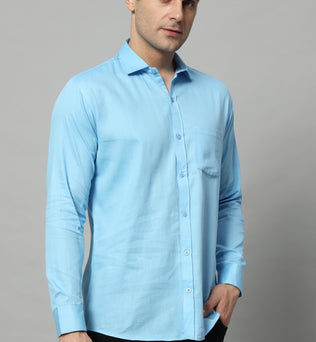 Timeless Tailored | Solid Colored Cotton Shirt | BREATHABLE & COMFY