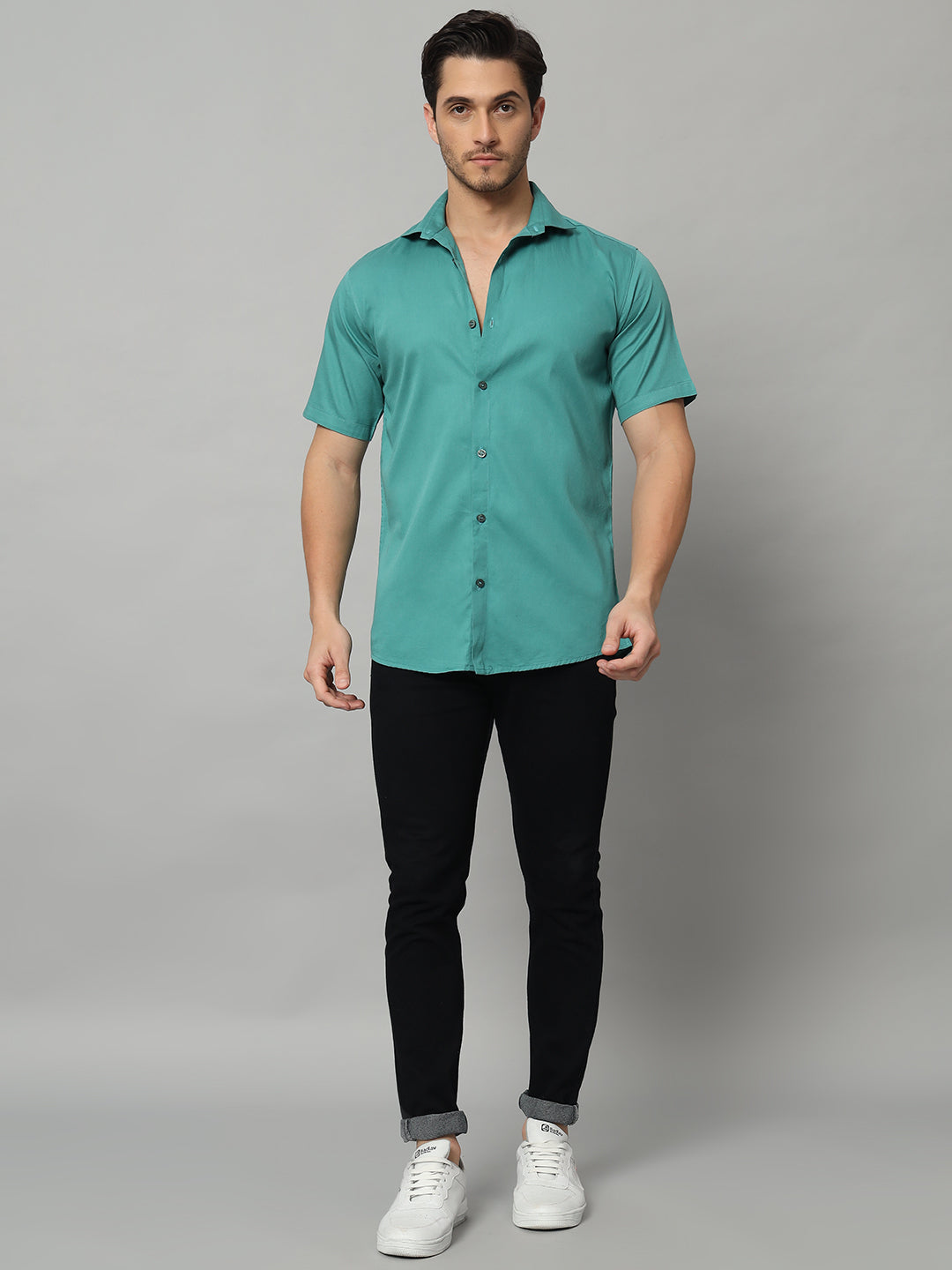 MARVEL BOXY SHIRT GREEN