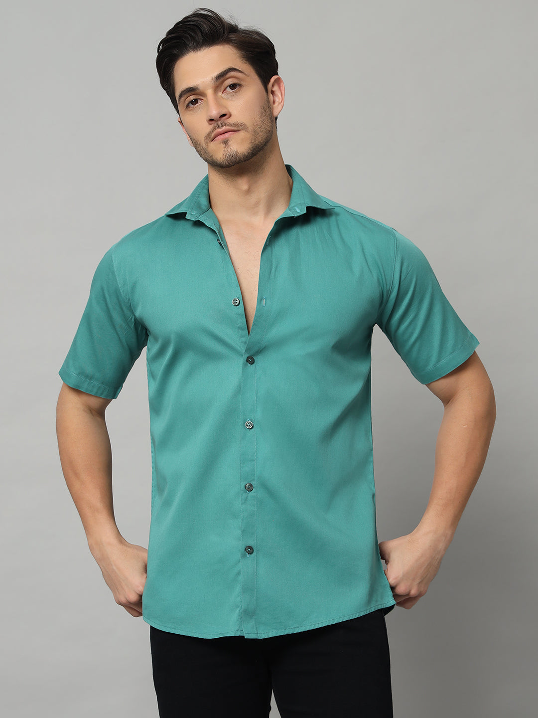 MARVEL BOXY SHIRT GREEN