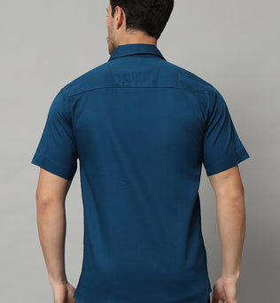 MARVEL BOXY SHIRT BLUE