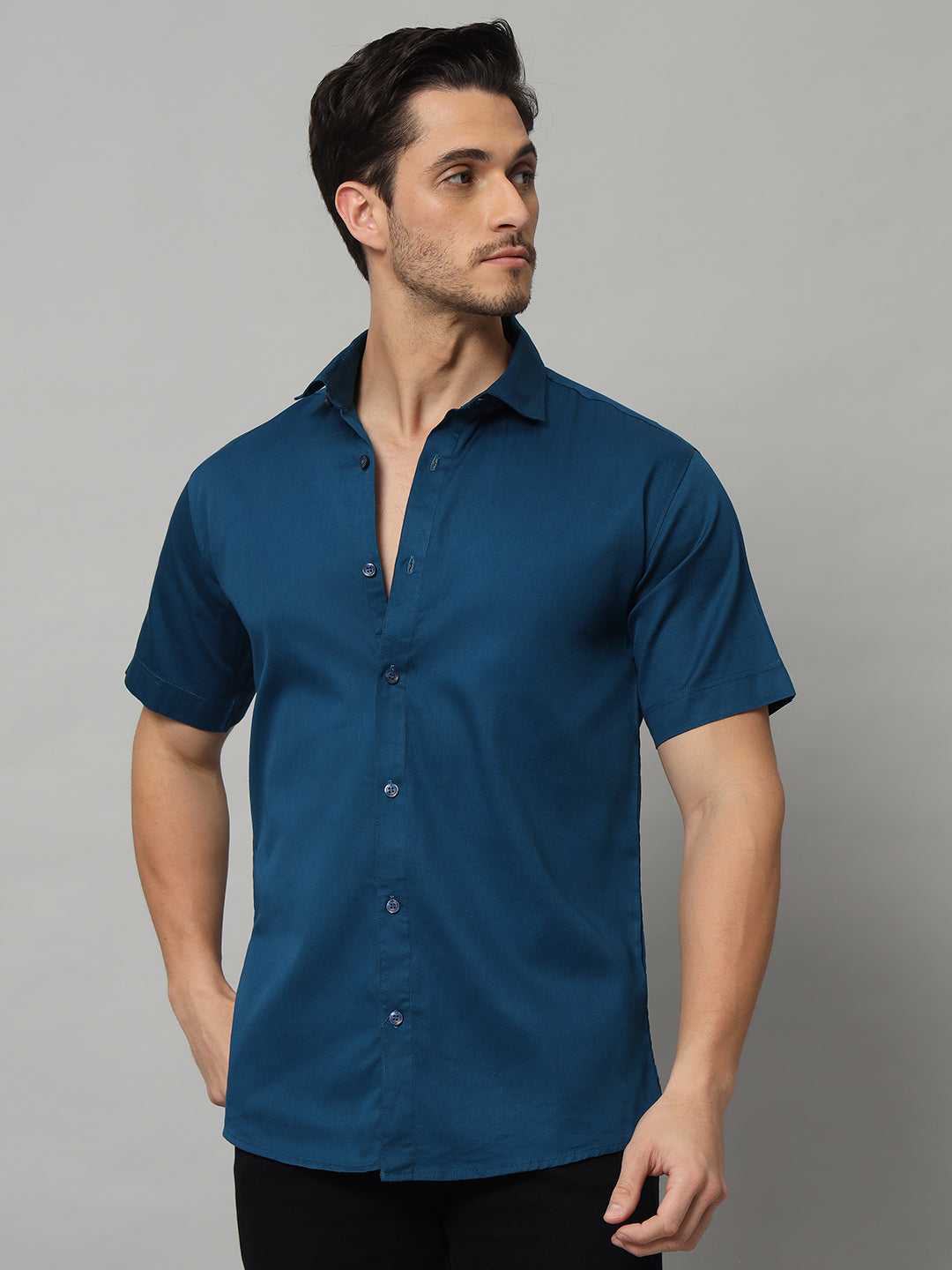 MARVEL BOXY SHIRT BLUE