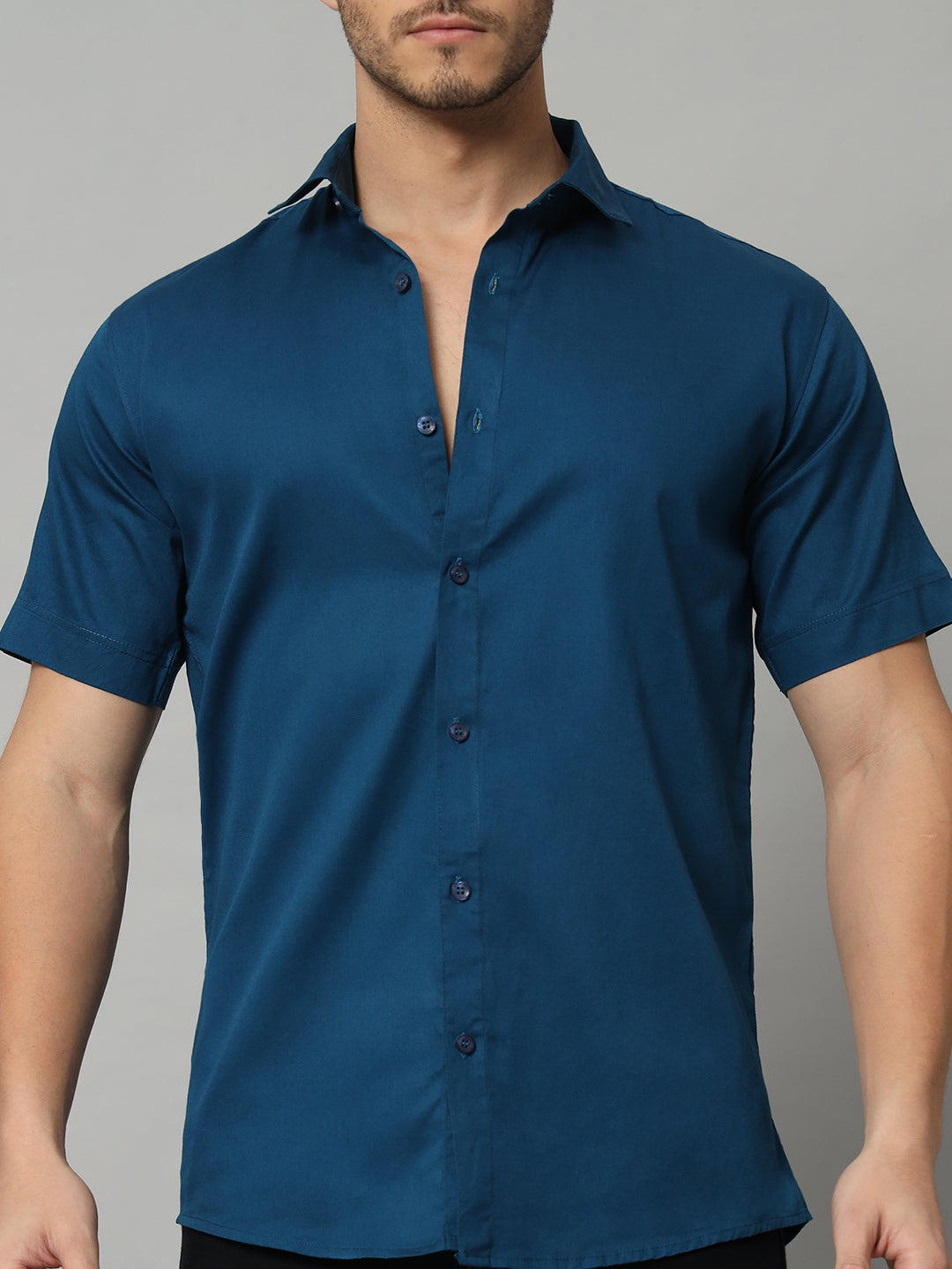 MARVEL BOXY SHIRT BLUE