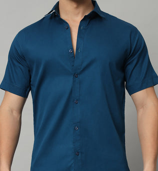 MARVEL BOXY SHIRT BLUE