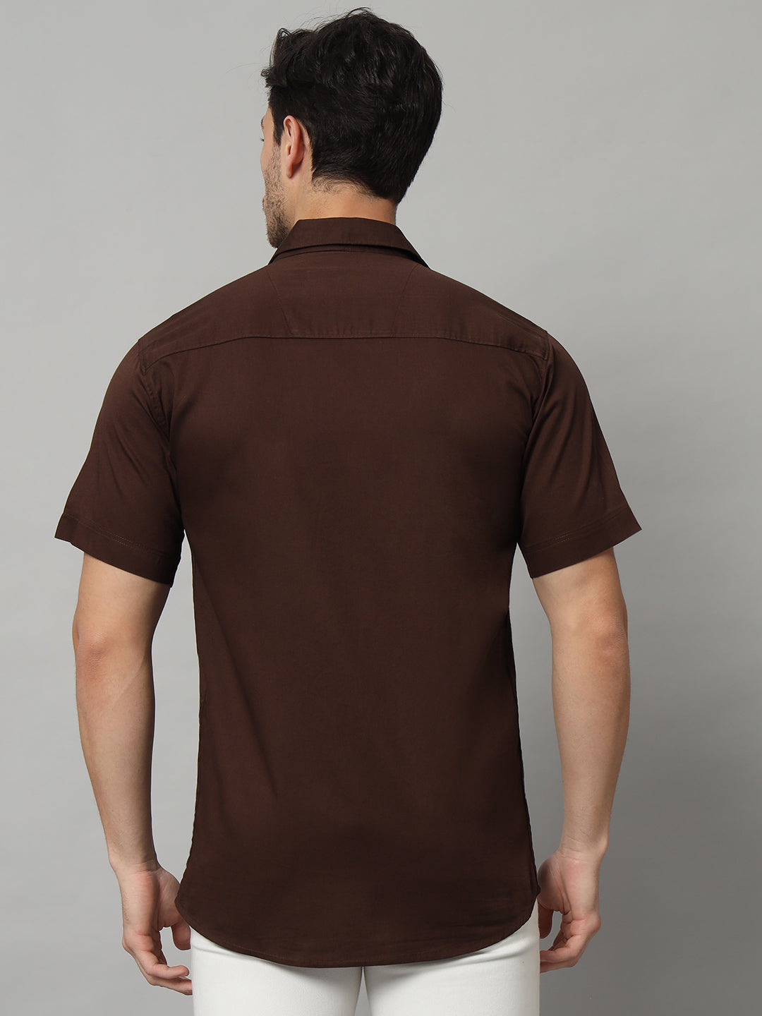 MARVEL BOXY SHIRT BROWN