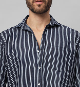 DENIM TUNA STRIPES SHIRT