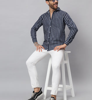 DENIM TUNA STRIPES SHIRT