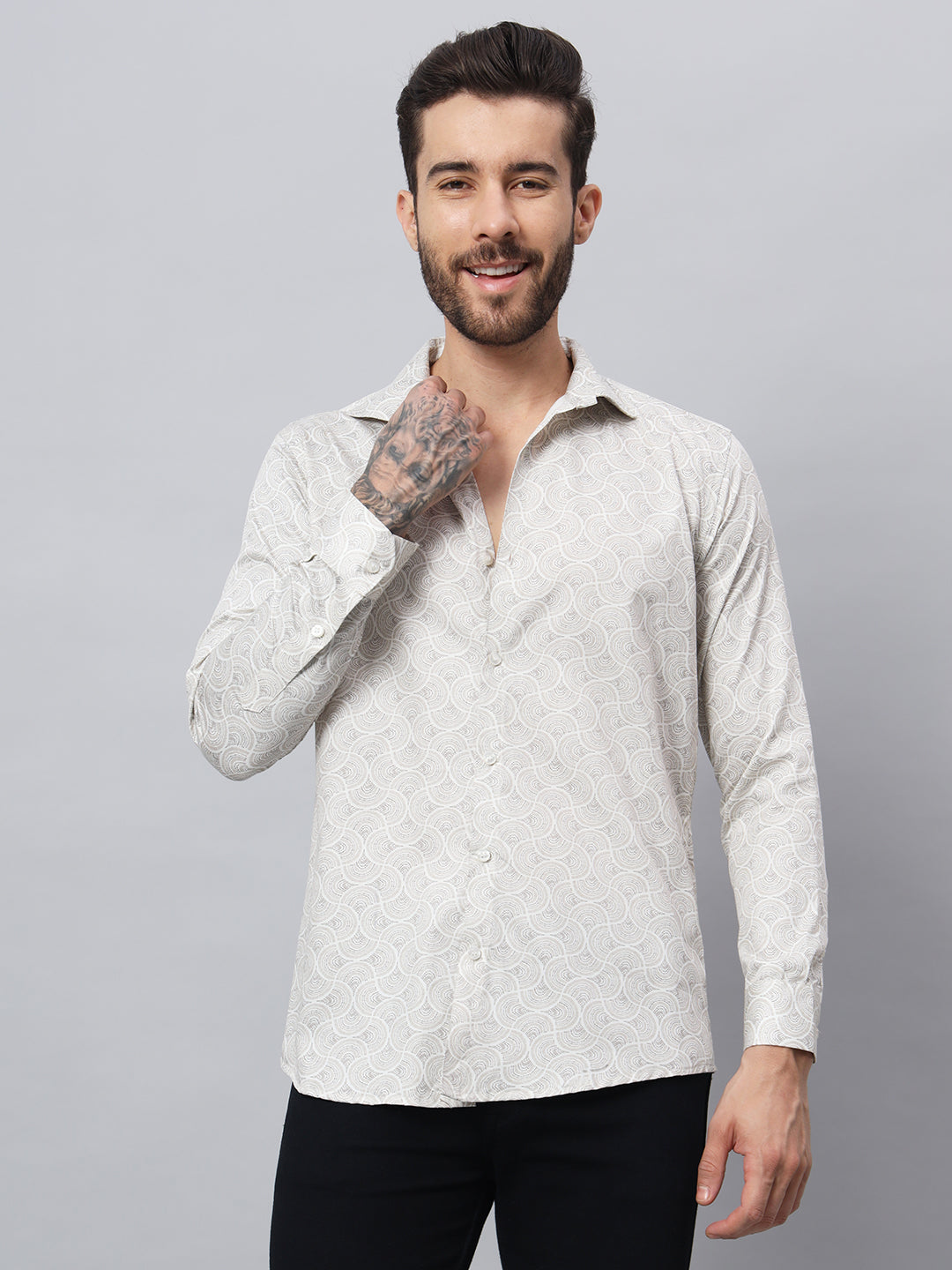 MOSAIC PRINT | PRINTED SHIRT |  BREATHABLE & COMFY