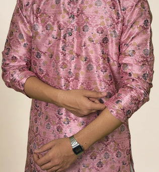 FLAMINGO PINK DIGITAL PRINT KURTA