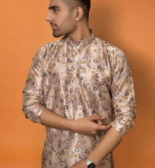 ALMOND SAND DIGITAL PRINT KURTA